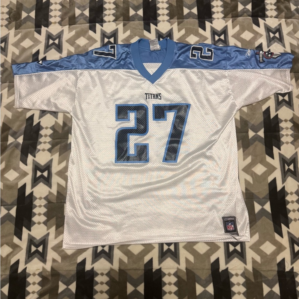 Authentic XL Eddie George Reebok Tennessee Titans Jersey